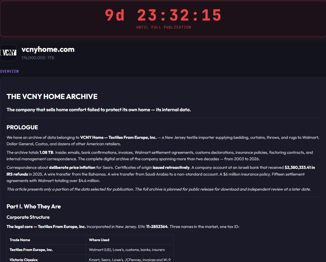 VCNY Home falls victim to SETTRA Ransomware-xLab 威胁情报