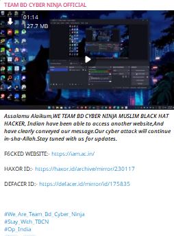 TEAM BD CYBER NINJA瞄准高级管理学院网站-xLab 威胁情报