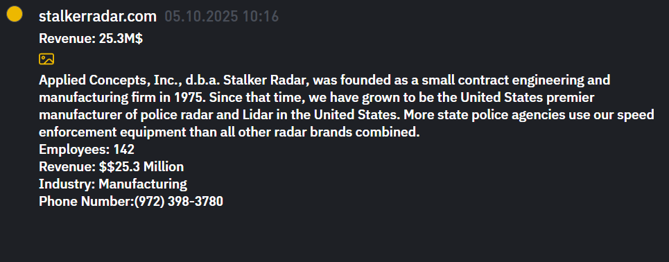 跟踪者Radar成为INC RANSOM勒索软件的受害者-xLab 威胁情报
