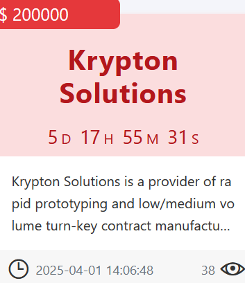 Krypton Solutions成为MEDUSA勒索软件的受害者-xLab 威胁情报