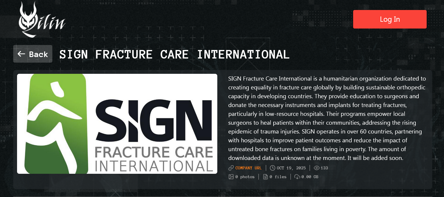 SIGN Fracture Care成为Qilin勒索软件的受害者-xLab 威胁情报