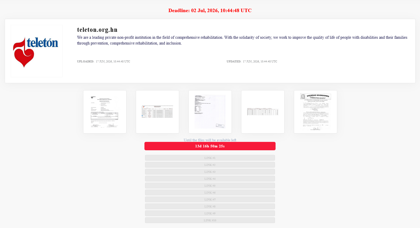 Teletón falls victim to LOCKBIT 5.0 Ransomware-xLab 威胁情报