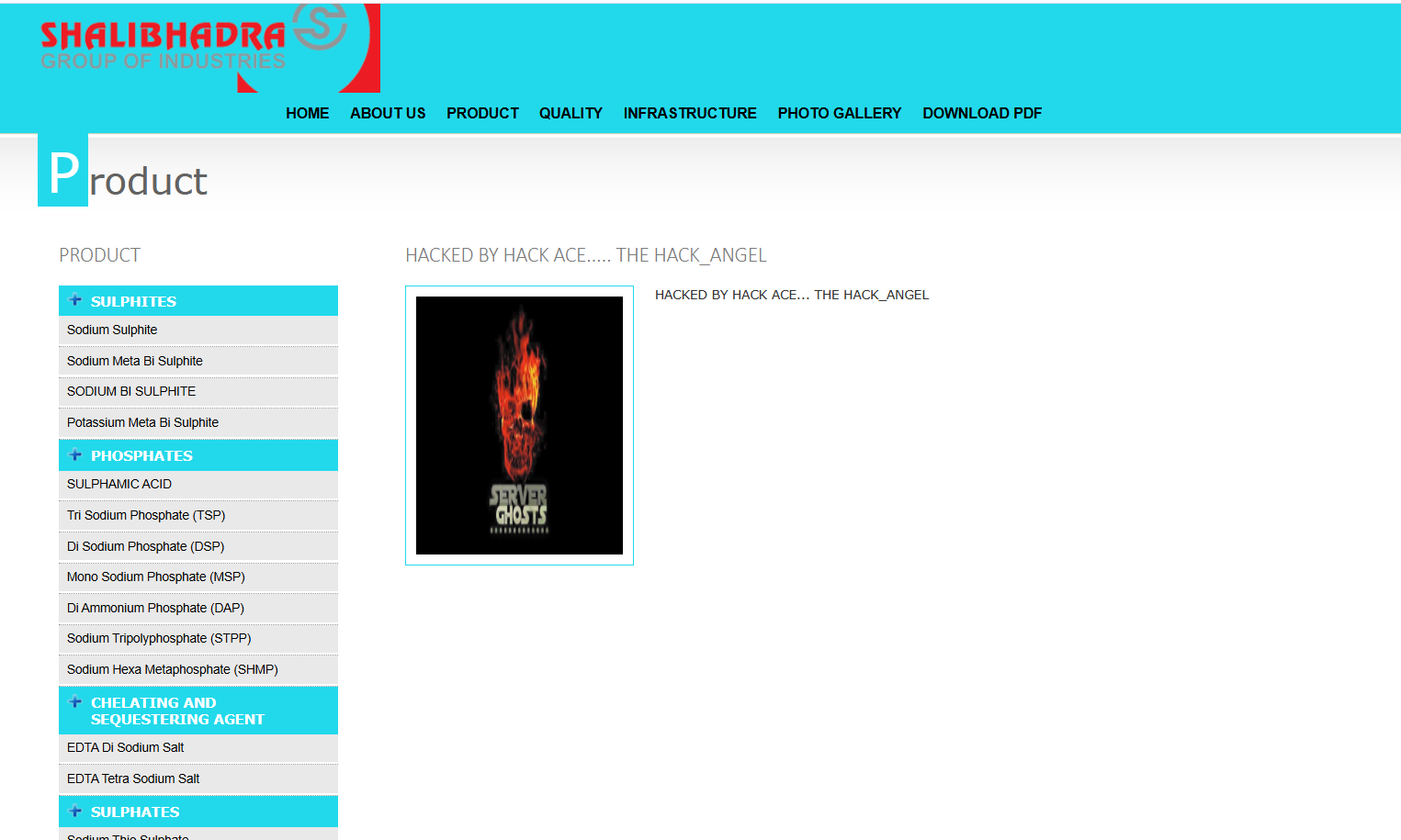 THE HACK_ANGEL targets the website of shalibhadra group-xLab 威胁情报