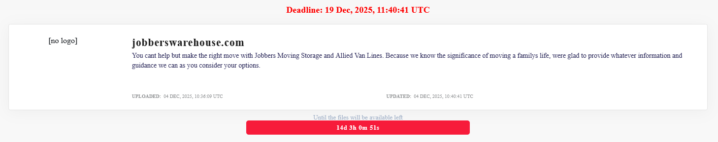 搬运和存储的批发商成为LOCKBIT勒索软件的受害者-xLab 威胁情报