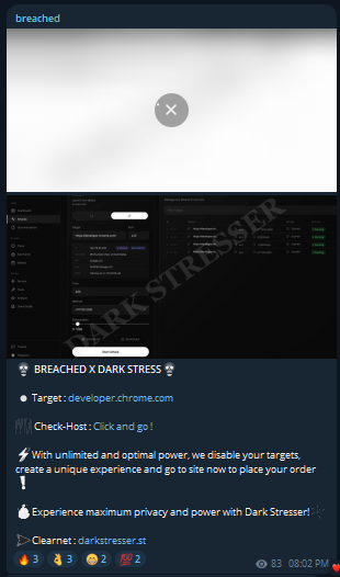 Breached targets the website of Chrome for Developers-xLab 威胁情报