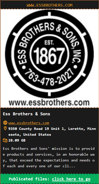 ESS BROTHERS&SONS INC成为DragonForce勒索软件的受害者-xLab 威胁情报