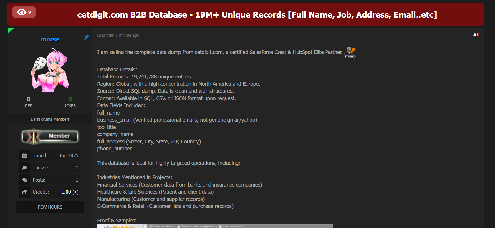 CETDIGIT涉嫌数据外泄-xLab 威胁情报