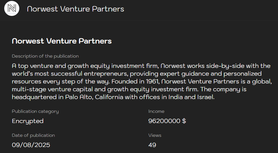 Norwest成为Sinobi勒索软件的受害者-xLab 威胁情报