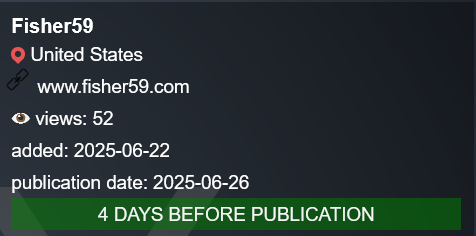 Fisher59成为PLAY勒索软件的受害者-xLab 威胁情报