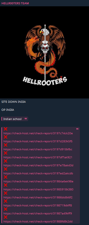 HellR00ters团队瞄准了Scindia学校的网站-xLab 威胁情报