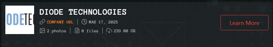 二极管技术公司成为Qilin勒索软件的受害者-xLab 威胁情报