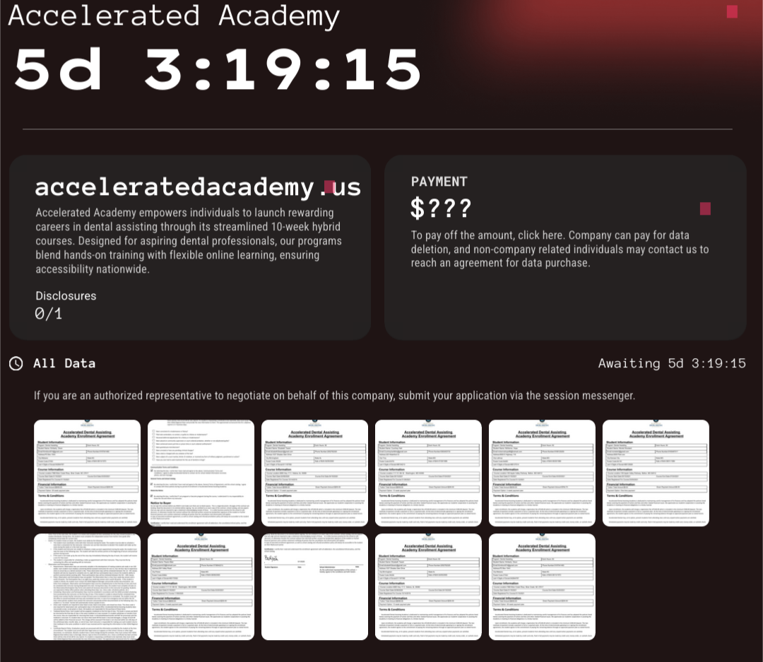 加速学院成为Kill Security勒索软件的受害者-xLab 威胁情报