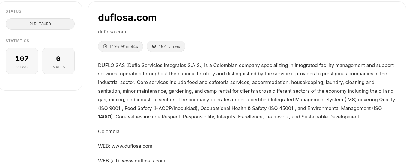 DUFLO SERVICIOS INTEGRALES S.A.S. falls victim to KRYBIT Ransomware-xLab 威胁情报
