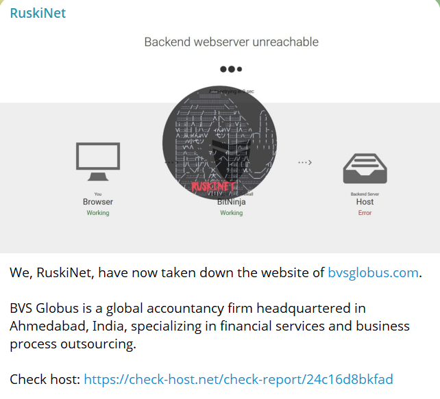 RuskiNet瞄准BVS Global网站-xLab 威胁情报
