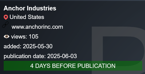 Anchor Industries，Inc成为PLAY勒索软件的受害者-xLab 威胁情报