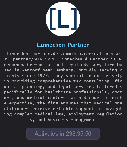 Linnecken & Partner falls victim to The Gentlemen ransomware-xLab 威胁情报