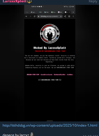 NOTRASEC团队瞄准Sunwin网站的网站-xLab 威胁情报