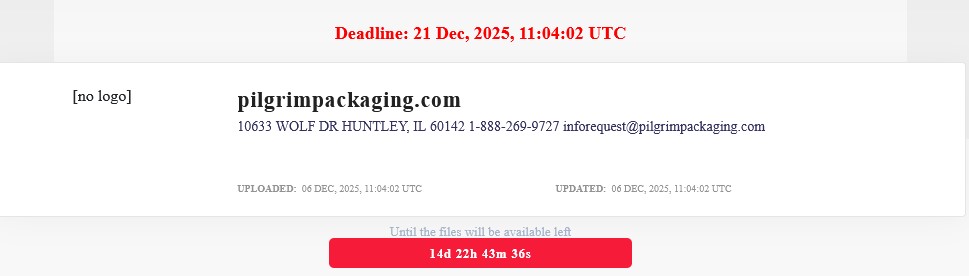 Pilgrim Packaging成为LOCKBIT勒索软件的受害者-xLab 威胁情报