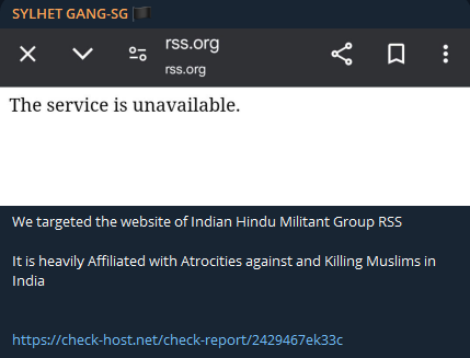 SYLHET GANG-SG针对国民志愿服务团网站-xLab 威胁情报