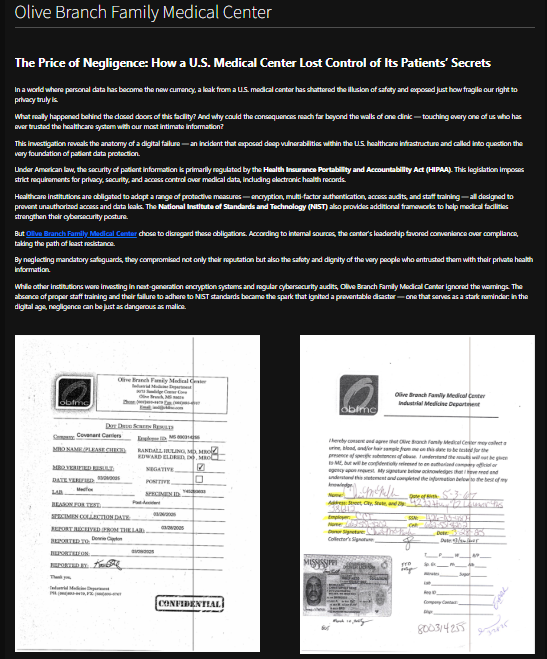 奥利弗·Branch家庭医疗中心成为Anubis勒索软件的受害者-xLab 威胁情报