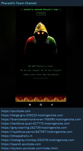 法老团队瞄准多个印度网站-xLab 威胁情报