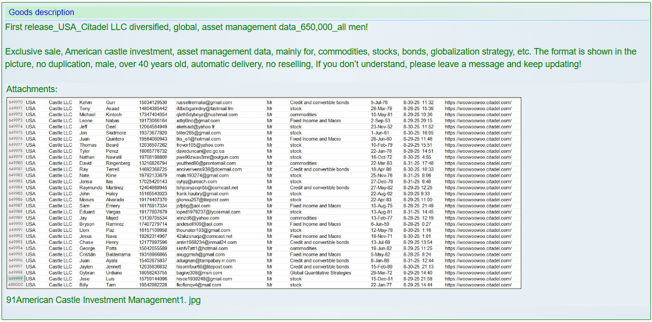涉嫌出售Citadel数据-xLab 威胁情报