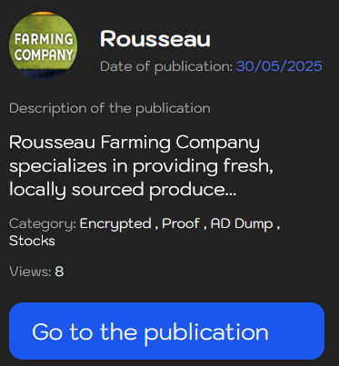 卢梭农业公司成为LYNX勒索软件的受害者-xLab 威胁情报