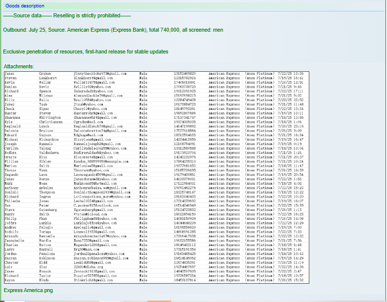 American运通（运通银行）涉嫌数据泄露-xLab 威胁情报