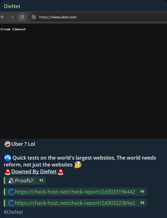 DieNet瞄准优步科技公司网站-xLab 威胁情报