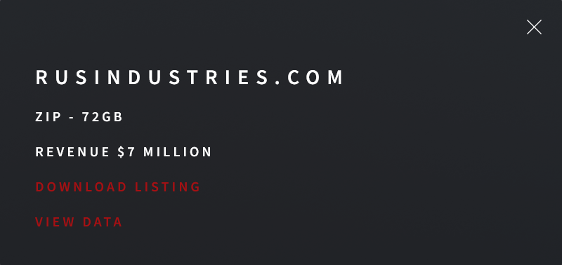 俄罗斯工业INC.成为SAFEPAY勒索软件的受害者-xLab 威胁情报