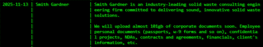 INC.smith·加德纳成为Akira勒索软件的受害者-xLab 威胁情报