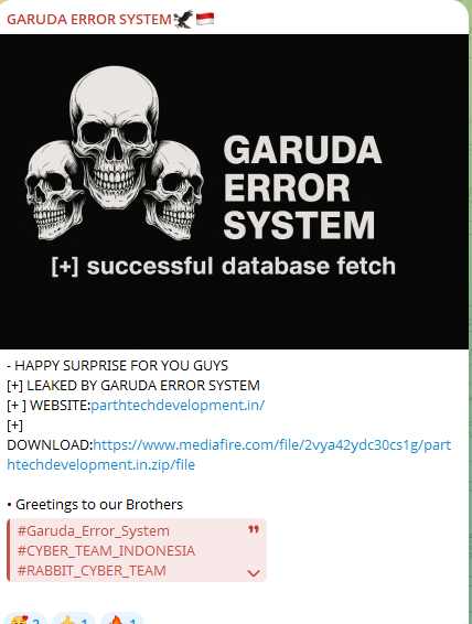 Parth Tech Development涉嫌数据外泄-xLab 威胁情报
