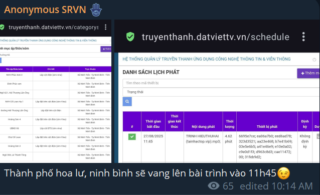 涉嫌未经授权访问越南科学技术研究院Radio管理System-xLab 威胁情报