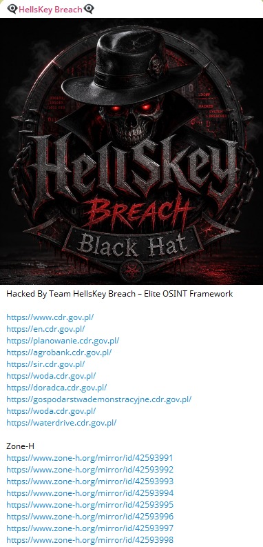HellsKey Breach targets the website of eCDR portal-xLab 威胁情报