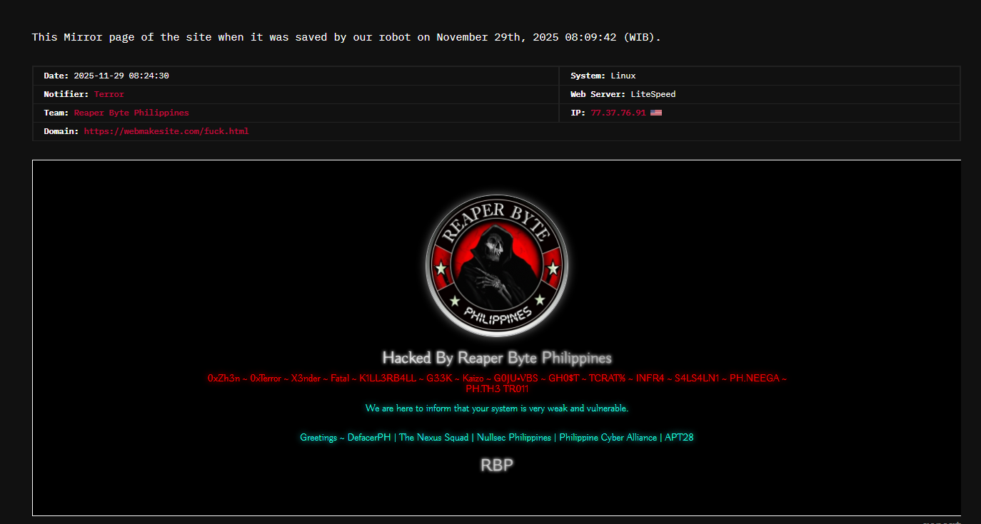 Reaper Byte菲律宾公司瞄准SignalHire网站-xLab 威胁情报