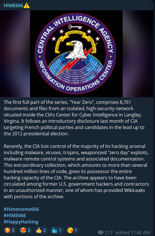 涉嫌数据泄露中情局hacking工具——“零年”-xLab 威胁情报