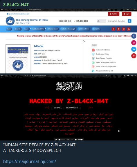 Z-BL4CX-H4T瞄准《印度护理杂志》网站-xLab 威胁情报