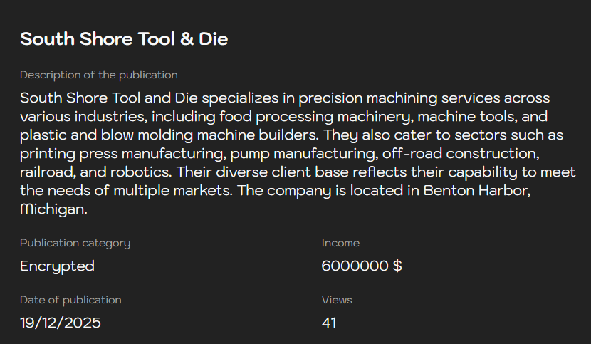 South肖尔工具与模具将victim降至Sinobi勒索软件-xLab 威胁情报
