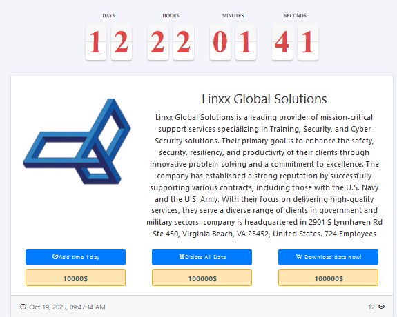 Linxx Global Solutions成为MEDUSA勒索软件的受害者-xLab 威胁情报