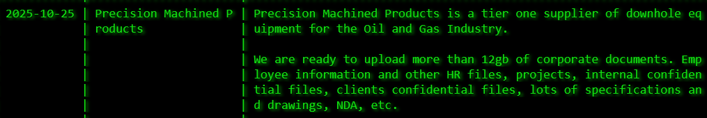 精密加工产品成为akira勒索软件的受害者-xLab 威胁情报