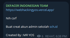 DEFACER INDONESIA瞄准Vercel Inc.网站-xLab 威胁情报