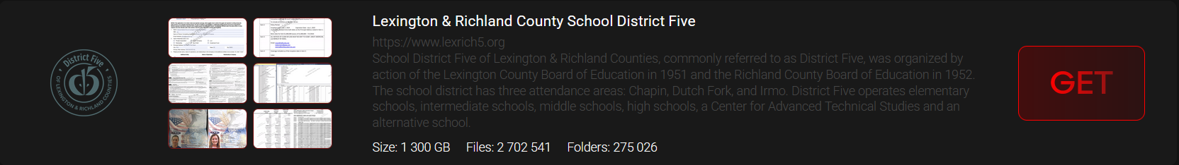 列克星敦县和里奇兰县第五学区成为INTERLOCK勒索软件的受害者-xLab 威胁情报