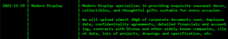 现代显示器成为Akira勒索软件的受害者-xLab 威胁情报