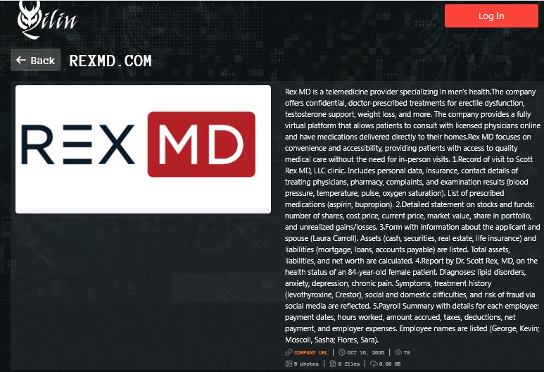 REX MD成为Qilin勒索软件的受害者-xLab 威胁情报