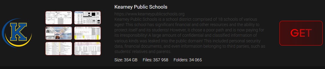 科尔尼公立学校成为INTERLOCK勒索软件的受害者-xLab 威胁情报