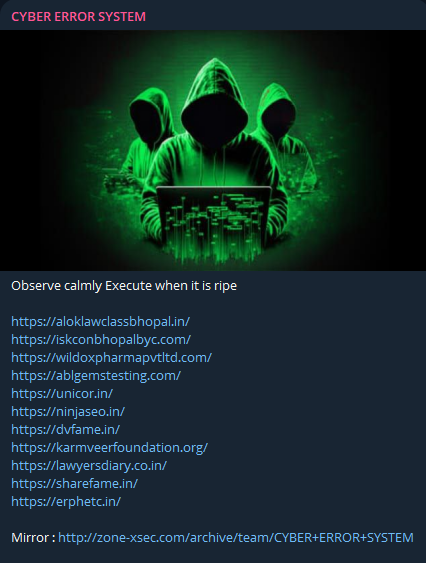 Cyber Error System瞄准律师日记网站-xLab 威胁情报