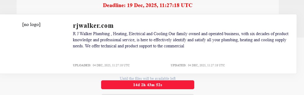 R.J.沃克公司成为LockBit勒索软件的受害者-xLab 威胁情报