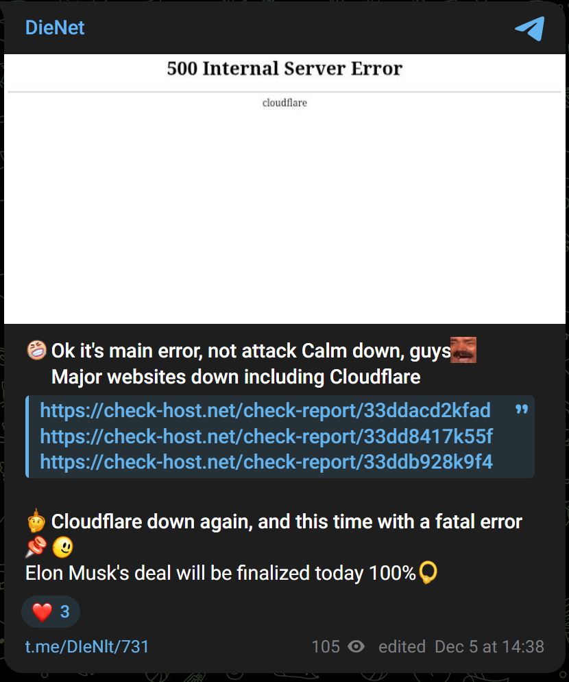 DieNet瞄准cloudflare的网站-xLab 威胁情报