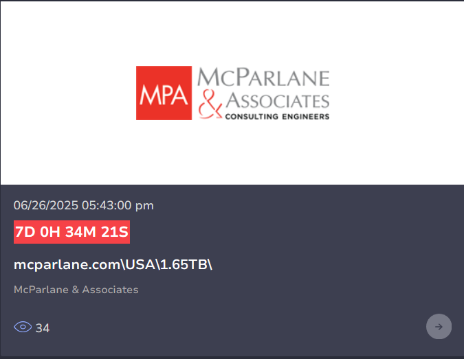 McParlane&Associates，Inc成为Kairos勒索软件的受害者-xLab 威胁情报