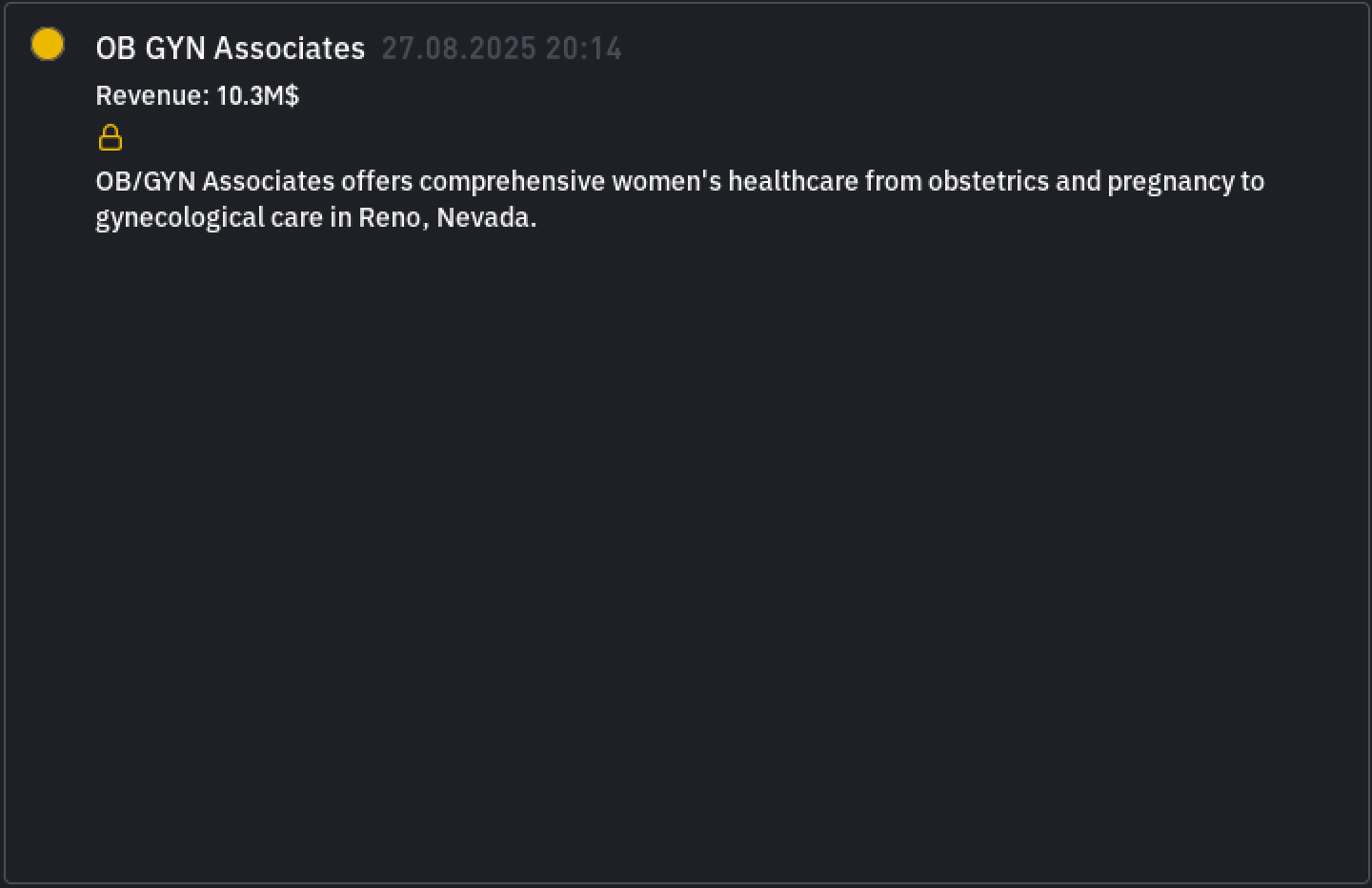 OB GYN Associates成为INC RANSOM勒索软件的受害者-xLab 威胁情报